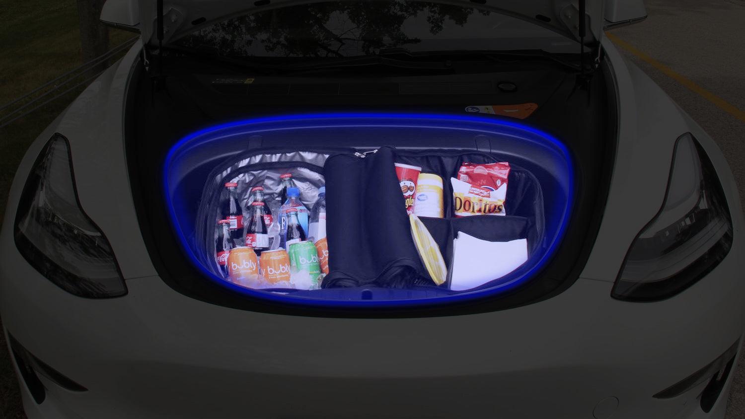 Model 3/Y/X/S – LED Lys RGB til Front Frunk