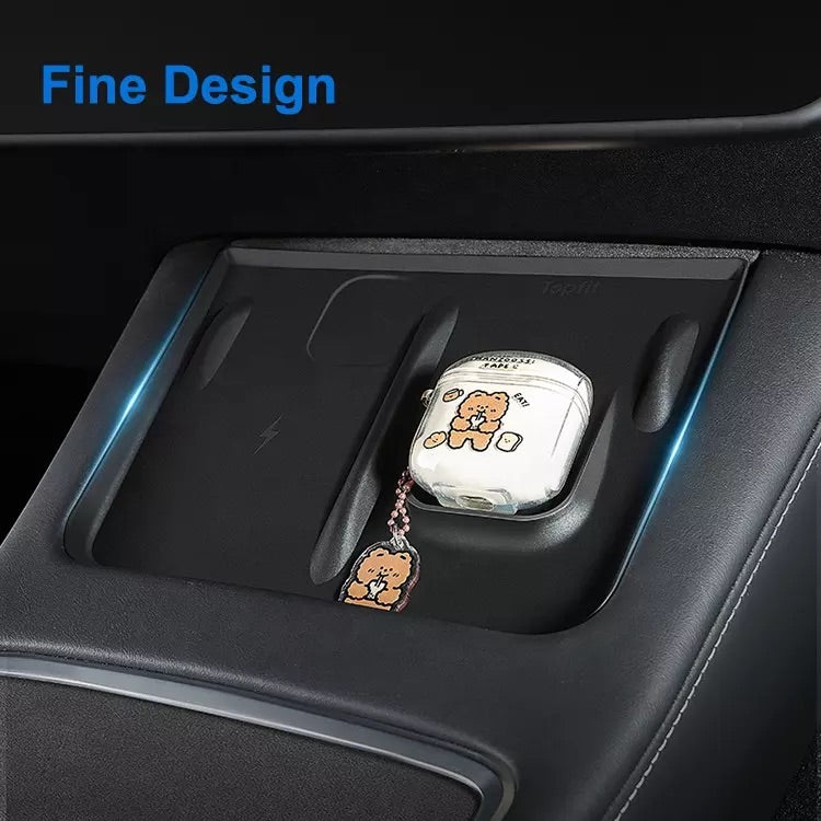 Model 3/Y - Cover til trådløs oplader (airpods)