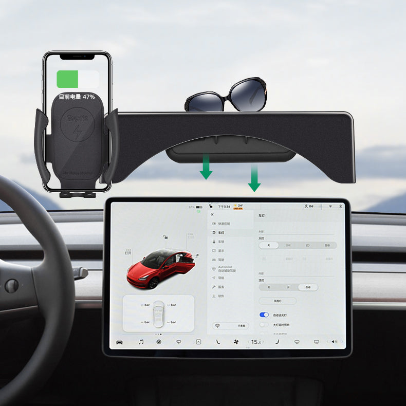 Topfit opbevaring og mobil holder