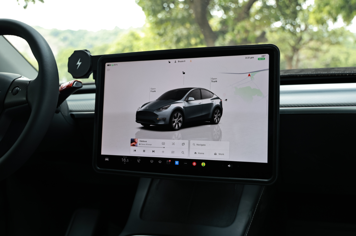 Model 3/Y - MagSafe Telefonholder med Ambient Lys