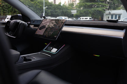 Model Y/3 - Trådløs Oplader Ramme med Ambient Light