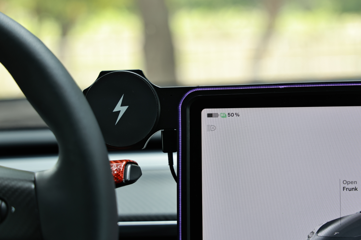 Model 3/Y - MagSafe Telefonholder med Ambient Lys