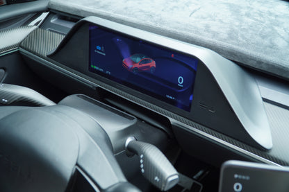 Model 3/Y – FY9 Integreret Skærm (hårdt plastik der matcher bilens interiør)