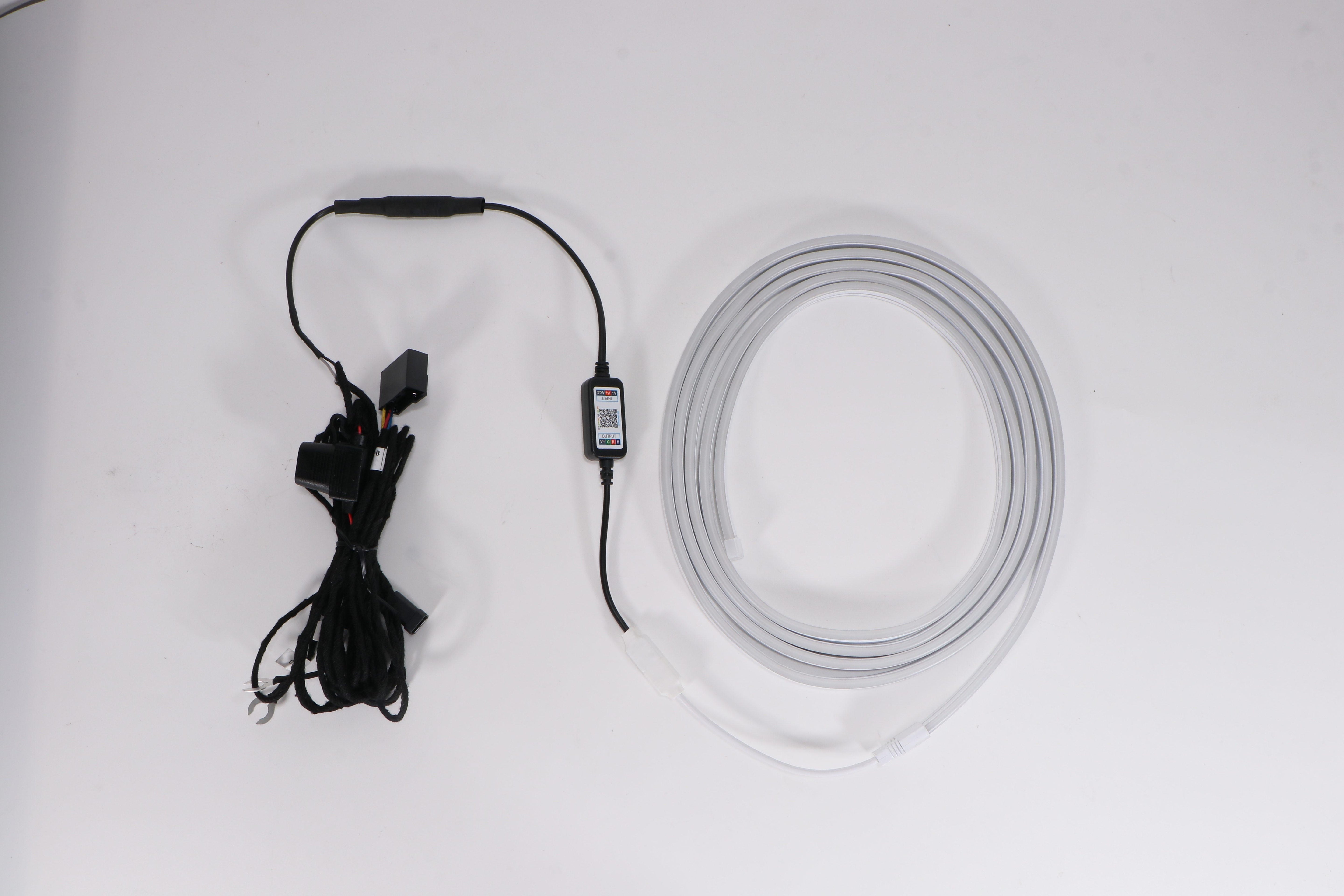 Model 3/Y/X/S – LED Lys RGB til Front Frunk