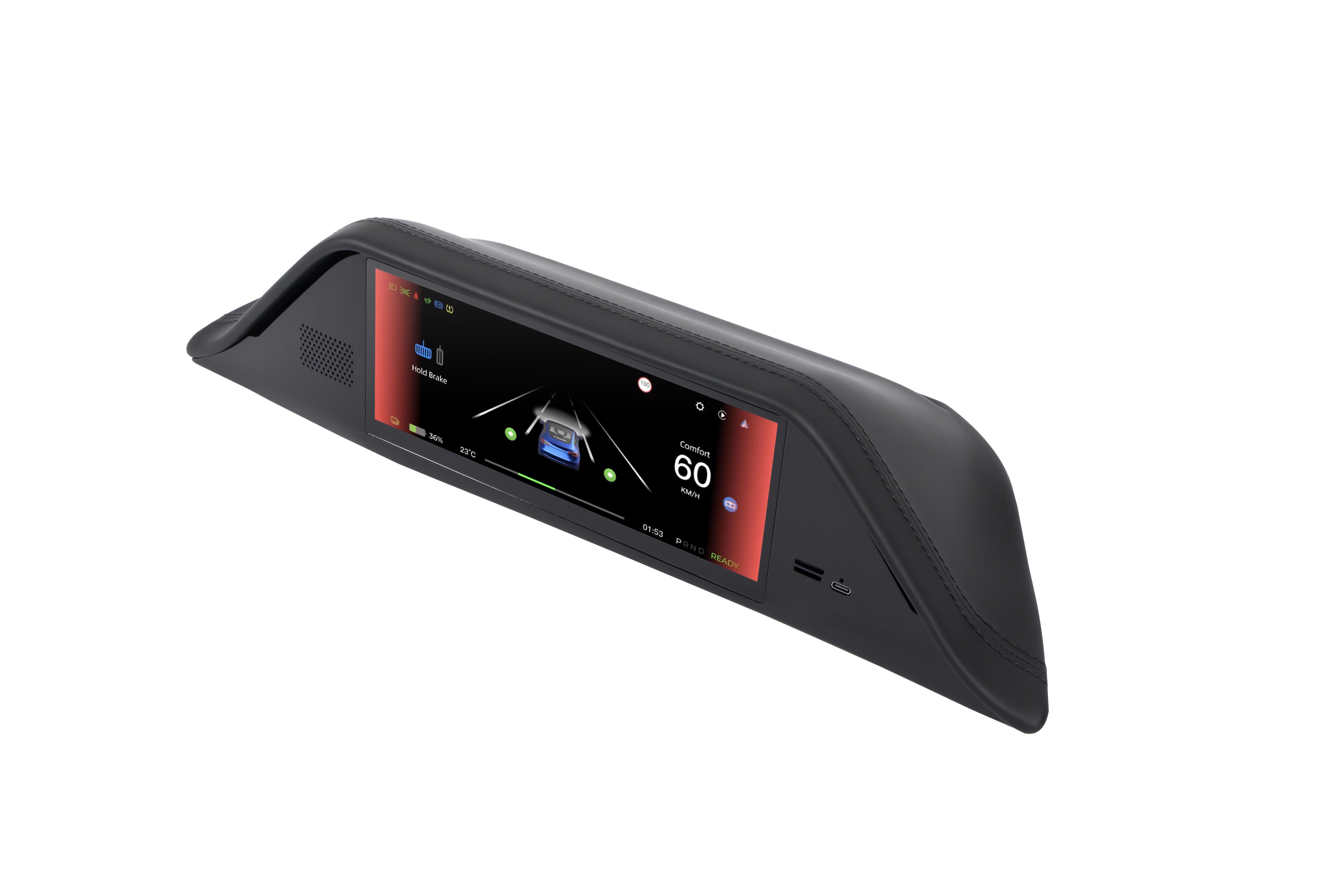 Model 3/Y – FY9 Integreret Skærm (læder)
